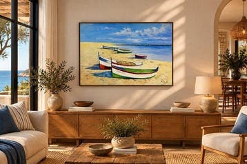 Mario Roig Vidal (XX-XXI) - Orilla Marina - XL format