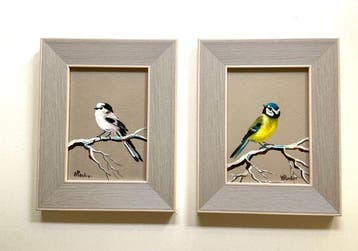 Henk Poeder - Twee vogels pendant