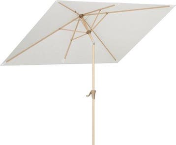 2dekans | LifeGoods Parasol - Tuin - 270x180cm - 30°, Tuin en Terras, Ophalen of Verzenden, Nieuw