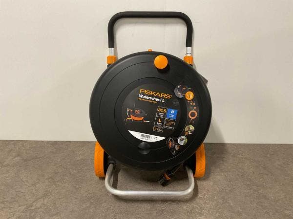 Veiling - Fiskars slanghaspel 30m Waterwheel L, Tuin en Terras, Tuinslangen, Nieuw