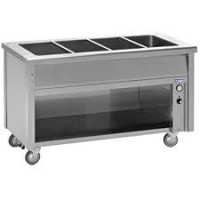 Bain-marie element op open kast | Cap: 2 GN 1/1 | 2.4kW |, Verzenden