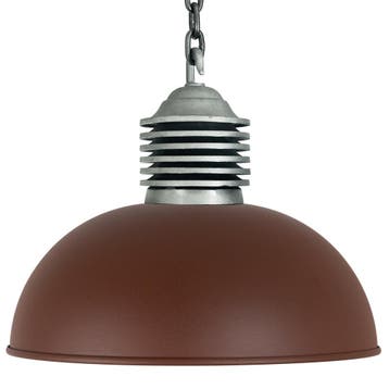 Industriële lampen Hanglamp Old Industry XXL Corten, Verzenden