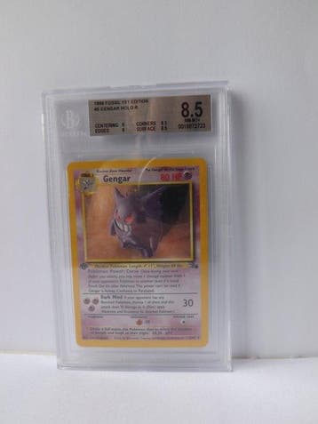 Pokémon - 1 Card - Gengar Holo, First edition - WOTC -, Nieuw