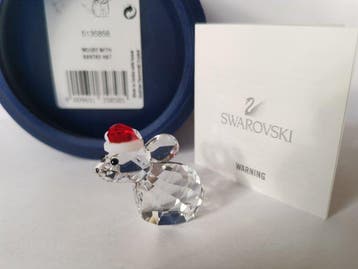 Swarovski - Verena Castelein - Figuur - Swarovski - Maus mit