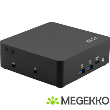MSI CUBI NUC AI 1UMG-005EU PCs Core Ultra 7 155H Mini PC, Verzenden