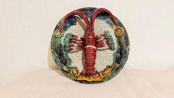 Álvaro José - Assiette murale - Majolique - Assiette en, Antiek en Kunst