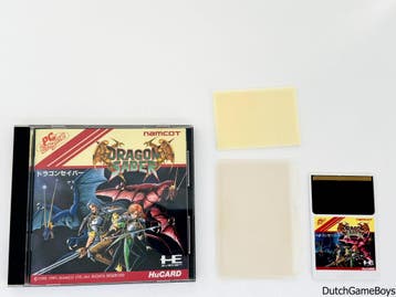 PC Engine - Dragon Saber - Hu-Card, Verzenden, Gebruikt