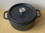 Style Le Creuset - Cocotte - Fonte noir
