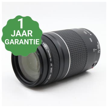 10% korting | Canon EF 75-300mm f/4-5.6 III | Tweedehands, Audio, Tv en Foto, Verzenden, Zo goed als nieuw