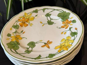 Villeroy & Boch - Schotel (6) - Geranium - Porselein -
