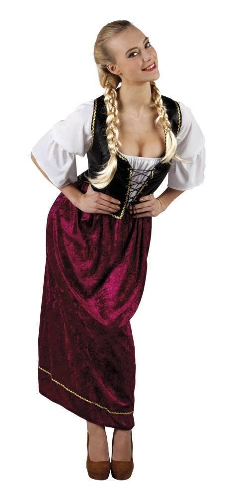 Dirndl Jurk Oktoberfest Deluxe M, Kinderen en Baby's, Carnavalskleding en Verkleedspullen, Nieuw, Verzenden