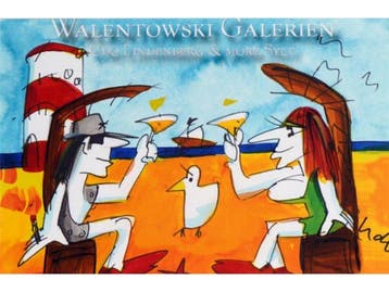 Udo Lindenberg (1946) - Signierte Collage - Heimweh nach