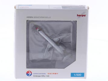 Schaal 1:500 Herpa 518253 Embraer ERJ-145 China Eastern R..., Ophalen of Verzenden
