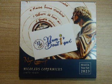 Malte. Year Set (BU) 2023 Nicolaus Copernicus (Sans prix