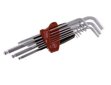 Wiha 9-Delige 1,5 Tot 10mm Inbussleutelset Met, Bricolage & Construction, Outillage | Outillage à main, Verzenden