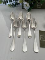 Christofle - Lepel - Set van 12 dessertlepels, model Fidelio