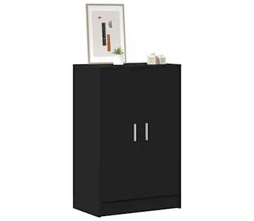 Schoenenkast zwart 60x35cm | Retour deal | Snel weg!, Huis en Inrichting, Kasten | Schoenenkasten, Verzenden, Gebruikt