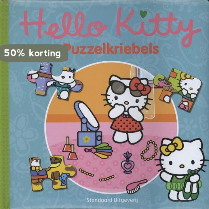 Puzzelkriebels / Hello Kitty 9789002025785, Boeken, Kinderboeken | Baby's en Peuters, Zo goed als nieuw, Verzenden