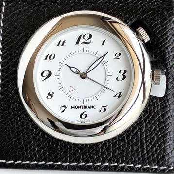 Montblanc - Travel Alarm Clock - 7056 - Heren - 2000-2010, Antiek en Kunst