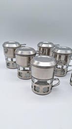 duralex - Koffie- en theeservies (6) - Staal, Glas