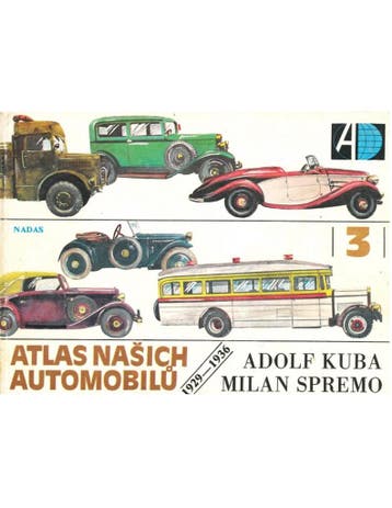 ATLAS NAŠICH AUTOMOBIL 1929-1936, Boeken, Nieuw