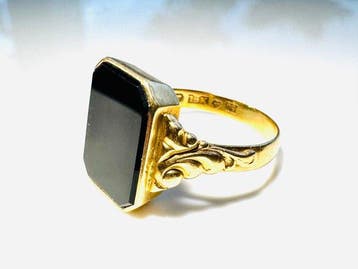 Ring - 18 karaat Geel goud, Nieuw