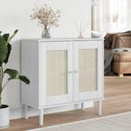 vidaXL Dressoir SENJA 80x35x80 cm rattan look massief, Huis en Inrichting, Kasten | Dressoirs, Verzenden, Nieuw