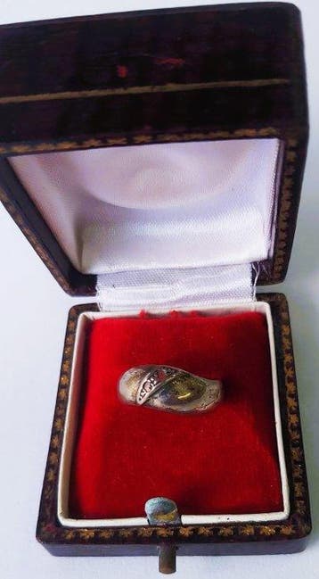 Sans prix de réserve - Bague Argent Diamant (Naturelle), Bijoux, Sacs & Beauté