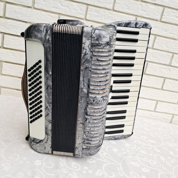 Hohner - Verdi IM - - Accordeon - Duitsland - 1950 (Zonder, Muziek en Instrumenten, Blaasinstrumenten | Blokfluiten