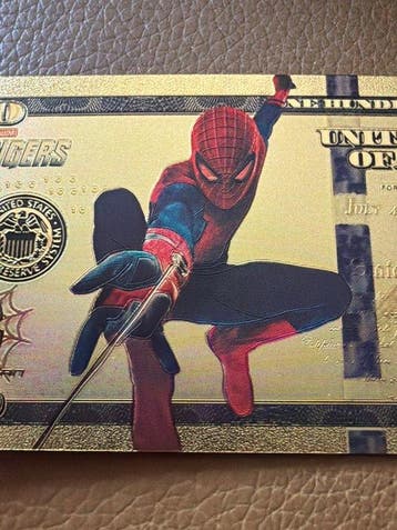 États-Unis. 100 Dollars Spiderman Banknote (Sans prix de