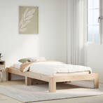 vidaXL Bedframe zonder matras massief grenenhout 90x200 cm, Verzenden