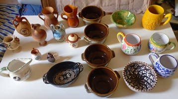 Themacollectie - Thema-lotcollectie: 21 kleine brocchetten,, Antiek en Kunst