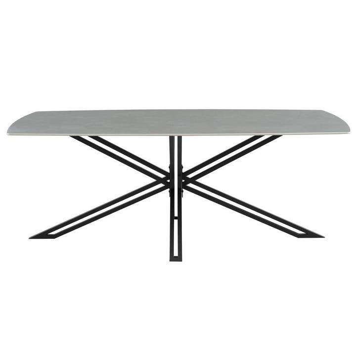 Yana eettafel, sintered stone (nieuw, outlet), Huis en Inrichting, Tafels | Eettafels, Nieuw, Metaal, Overige materialen