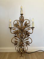 Wandlamp - Metaal, Verguld, Antiek en Kunst