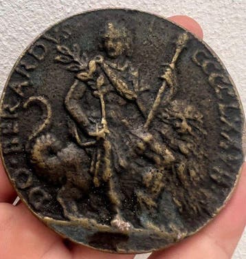 Italië. Medaglia pontificia, Bologna, Pirro Malvezzi,