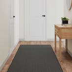vidaXL Tapijtloper 80x200 cm sisal-look antracietkleurig, Verzenden, Nieuw