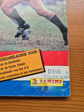 1988/89 Panini – Voetbal 89 – Netherlands – 1988/1989 Season, Nieuw