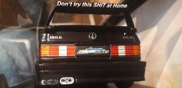 Solido 1:18 - Modelauto - Mercedes 190 EVO II W201