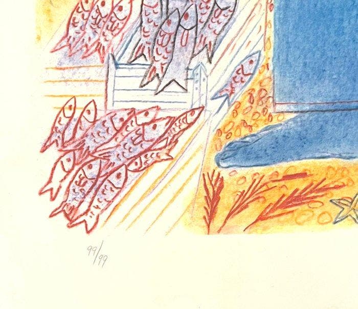 Alekos Fassianos (1935-2022) - Poséidon, Antiquités & Art, Antiquités | Autres Antiquités