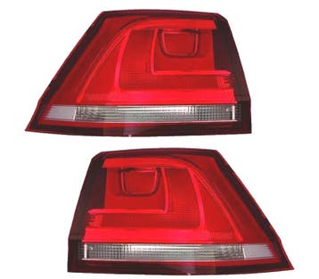 Feux Arrière Pour Volkswagen Vw Golf Vii Variant 12-17 Blanc, Verzenden