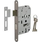 Woningbouw klavier dag- en nachtslot geborsteld rvs 55 mm..., Ophalen of Verzenden, Nieuw, Slot