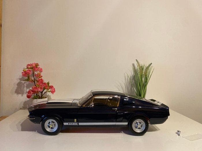 DeAgostini 1:8 - Modelauto - Ford Mustang GT Shelby 1967, Hobby & Loisirs créatifs, Voitures miniatures | 1:5 à 1:12