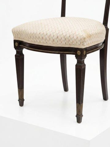 Chaise - Bois - Chaise de salon antique 1895, Antiek en Kunst