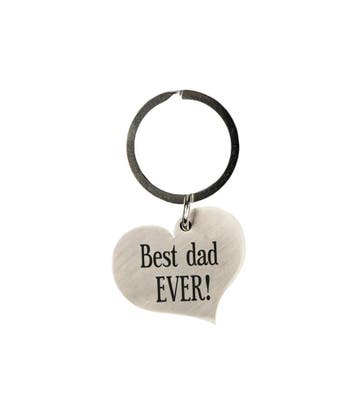 Sleutelhanger Beste Papa 10cm, Verzenden, Nieuw