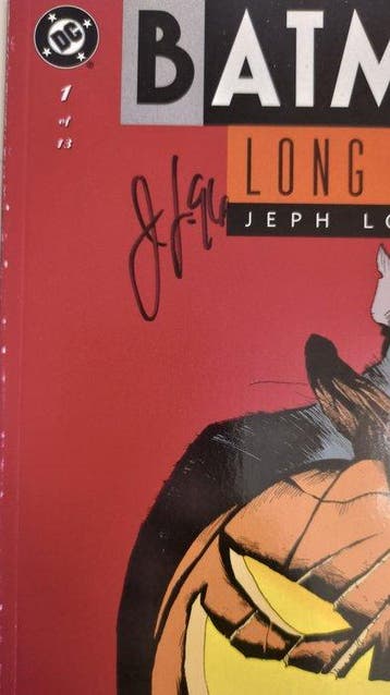 Batman: The Long Halloween #1 - Signed by Jeph Loeb and Tim, Boeken, Strips | Comics, Nieuw