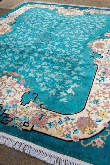 Met de hand geknüpeld antiek Chinees tapijt – Peking -, Nieuw