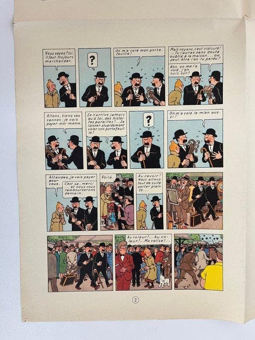 Tintin - 1 Essais dimprimerie Le Secret le la Licorne -, Livres, BD