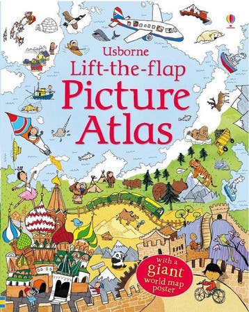 Lift-the-Flap Picture Atlas 9780746098479 Alex Frith, Verzenden, Alex Frith
