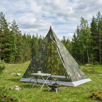 vidaXL Backpacking Tent 2-persoons Camouflage, Verzenden