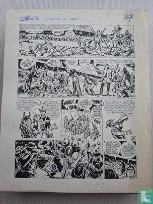 Steven Severijn - Cow-boys en de maffia - 1984, Boeken, Stripverhalen, Eén stripboek, Verzenden, Zo goed als nieuw, Soeteman, Gerard.